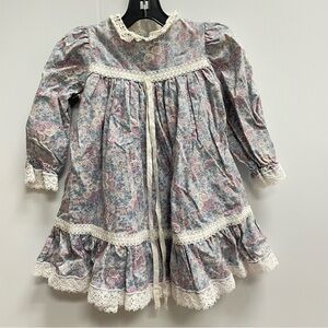GUNNE SAXE JESSICA MCCLINTOCK LITTLE GIRLS VINTAGE PRAIRE DRESS